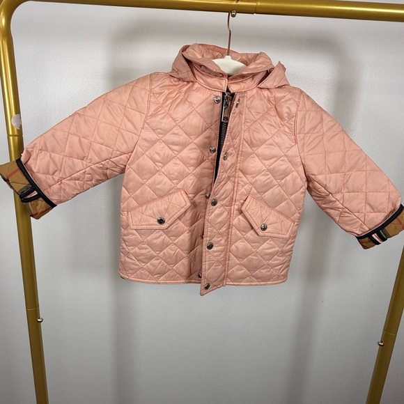 Burberry Other - BURBERRY kids SALMON COLOR TODDLER JACKET✨